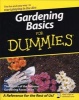 Gardening Basics For Dummies (Paperback, 3 Rev Ed) - Steven A Frowine Photo