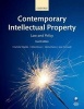 Contemporary Intellectual Property - Law and Policy (Paperback, 4th Revised edition) - Charlotte Waelde Photo