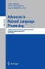 Advances in Natural Language Processing (Paperback, Edition.) - Hrafn Loftsson Photo