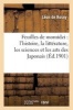 Feuilles de Momidzi - Etudes Sur L'Histoire, La Litterature, Les Sciences Et Les Arts Des Japonais (French, Paperback) - De Rosny L Photo