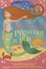 Magical Worlds: Mermaid Press-Out & Play - Beautiful Mermaids * Puzzles and Games * Mermaid Treasure (Hardcover) - Paula Doherty Photo