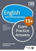 English for Common Entrance at 13+ Exam Practice Answers (Paperback) - Amanda Alexander Photo