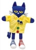 Pete the Cat and His Four Groovy Buttons 14.5" Puppet (Book) - Sherry Duskey Rinker Photo