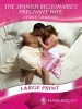 The Spanish Billionaire's Pregnant Wife (Large print, Hardcover, Large print library ed) - Lynne Graham Photo