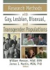 Research Methods with Gay, Lesbian, Bisexual, and Transgender Populations (Hardcover) - James I Martin Photo