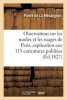 Observations Sur Les Modes Et Les Usages de Paris, Pour Servir D'Explication Aux 115 Caricatures - Publiees Sous Le Titre de Bon Genre Depuis Le Commencement Du Dix-Neuvieme Siecle (French, Paperback) - Pierre La Mesangere Photo