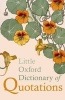 Little Oxford Dictionary of Quotations (Hardcover, 5th Revised edition) - Susan Ratcliffe Photo