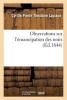 Observations Sur L'Emancipation Des Noirs (French, Paperback) - Laplace C Photo