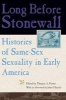 Long Before Stonewall - Histories of Same-sex Sexuality in Early America (Paperback) - Thomas A Foster Photo