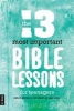 The 13 Most Important Bible Lessons for Teenagers - Complete Meetings for Youth Groups and Sunday School (Paperback) - Group Photo