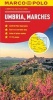 Umbria and the Marches  Map (Sheet map, folded) - Marco Polo Photo