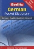 Berlitz Language: German Pocket Dictionary (English, German, Paperback) -  Photo