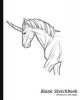  - Unicorn Drawing, Sketchpad / Drawing Book [*7.5 X 9.25, * Paperback ] (Sketchbooks & Sketch Pads), 80 Sheets,160 Pages for Sketching, Drawing and Writing, Perfect Gift for Artists, Students and Teachers (Paperback) - Blank Sketchbook Photo