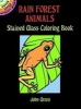 Rain Forest Animals Stained Glass Colouring Book (Paperback) - John Green Photo