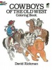 Cowboys of the Old West (Paperback) - David Rickman Photo