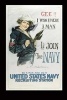 Gee!! I Wish I Were a Man, I'd Join the Navy Howard Chandler Christy Wwi Journal - 150 Page Lined Notebook/Diary (Paperback) - Cool Image Photo