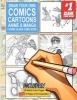 Draw Your Own Comics Cartoons Anime & Manga 6 Panel Blank Comic Book - 120 Pages, 8.5 X 11, Blank Story Book (Paperback) - 1 Blank Comic Books Photo