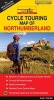 Cycle Touring Map of Northumberland - Official (Sheet map, folded) - CyclePad Photo