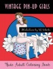 Vintage Pin-Up Girls - Nude Adult Coloring Book (Paperback) - Sl Scheibe Photo