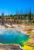 Abyss Pool in Yellowstone National Park Journal - 150 Page Lined Notebook/Diary (Paperback) - Cs Creations Photo