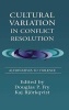 Cultural Variation in Conflict Resolution - Alternatives to Violence (Hardcover) - Douglas P Fry Photo