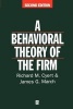 A Behavioral Theory of the Firm (Paperback, 2nd Revised edition) - Richard M Cyert Photo