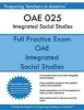 Oae 025 Integrated Social Studies - Oae 025 Integrated Social Studies Ohio Assessments for Educators (Paperback) - Preparing Teachers in America Photo