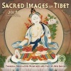 Sacred Images of Tibet 2017 Wall Calendar - Thangka Meditation Paintings and Text by  (Calendar) - Ben Barta Photo