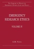 Emergency Research Ethics, Volume IV (Hardcover, New Ed) - AM Viens Photo