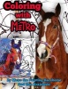 Coloring with Metro - 30 Adult Coloring Pages Designed by a Painting Horse (Paperback) - Ron Krajewski Photo