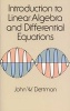 Introduction to Linear Algebra and Differential Equations (Paperback, New edition) - John W Dettman Photo