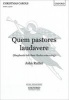 Quem Pastores Laudavere - Vocal Score (Sheet music) - John Rutter Photo