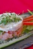 Salmon Tartare, for the Love of Food - Blank 150 Page Lined Journal for Your Thoughts, Ideas, and Inspiration (Paperback) - Unique Journal Photo