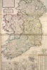 A Vintage 1736 Map of Ireland - Blank 150 Page Lined Journal for Your Thoughts, Ideas, and Inspiration (Paperback) - Unique Journal Photo