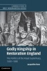 Godly Kingship in Restoration England - The Politics of The Royal Supremacy, 1660-1688 (Hardcover) - Jacqueline Rose Photo