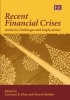 Recent Financial Crises - Analysis, Challenges and Implications (Hardcover) - Lawrence R Klein Photo