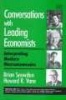 Conversations with Leading Economists - Interpreting Modern Macroeconomics (Hardcover) - Brian Snowdon Photo