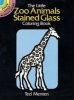 The Little Zoo Animals Stained Glass (Paperback) - Theodore Menton Photo