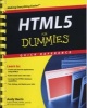 HTML5 For Dummies Quick Reference (Spiral bound) - Andy Harris Photo