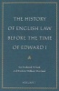 History of English Law Before the Time of Edward I (Paperback, New) - Frederick Pollock Photo