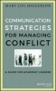 Communication Strategies for Managing Conflict - A Guide for Academic Leaders (Hardcover) - Mary Lou Higgerson Photo