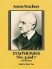 Symphonies Nos. 4 and 7 in Full Score (Paperback) - Anton Bruckner Photo