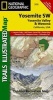 Yosemite SW, Yosemite Valley & Wawona - Trails Illustrated National Parks (Sheet map, folded) - National Geographic Maps Photo