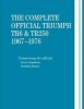 The Complete Official Triumph TR6 & TR250: 1967-1976 - Includes Driver's Handbook and Workshop Manual (Hardcover) - British Leyland Motors Photo