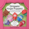 Origami Finger Puppets - Fun Origami for Pinkies, Pointers, and Thumbs - 64-Page Instruction Book, 25 Sheets of Origami Paper to Fold 24 Puppets (Paperback) - Muneji Fuchimoto Photo