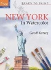 New York - In Watercolor (Paperback) - Geoff Kersey Photo