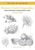 Flowers, Fruit & Vegetables - Simple Approaches to Drawing Natural Forms (Paperback) - Giovanni Civardi Photo