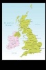 Map of the United Kingdom Journal - 150 Page Lined Notebook/Diary (Paperback) - Cool Image Photo