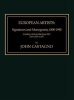 European Artists - Signatures and Monograms, 1800-1990 - Including Selected Artists from Other Parts of the World (Hardcover, New) - John Castagno Photo