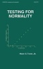 Testing for Normality (Hardcover) - Henry C Thode Photo